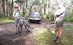 04-Heidi sets out on her MTB ride along the Avon River